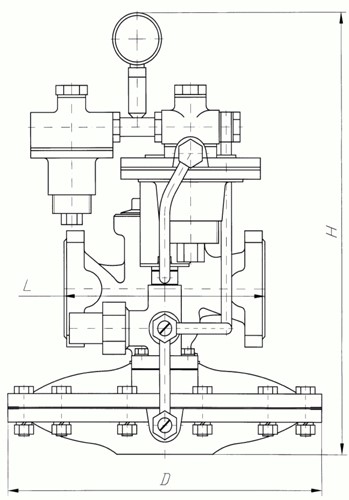 рис. 2 - Габаритные размеры