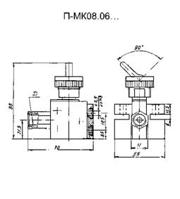 Размер клапанов П-МК08.06