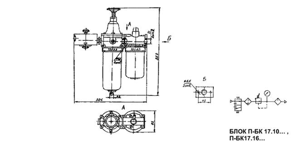 Блок П-БК10, П-БК16